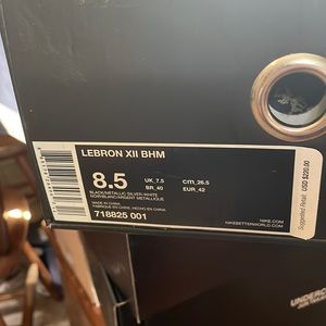 Lebron XII BHM
